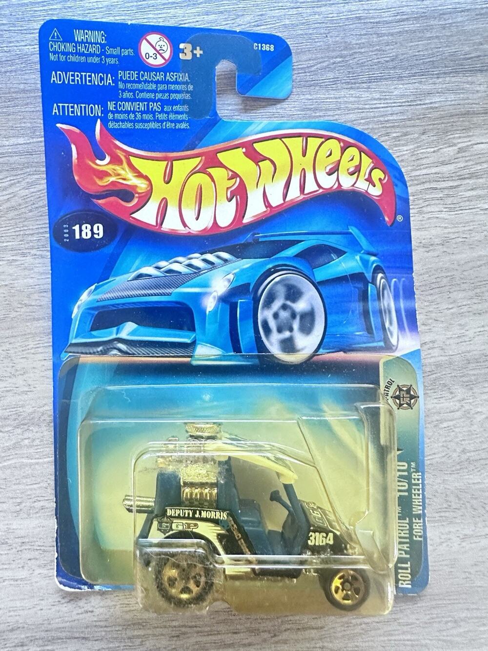 2004 Hot Wheels Roll Patrol 10/10 Fore Wheeler #189 New H14
